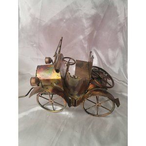 1970s Vintage Musical Brass Car.